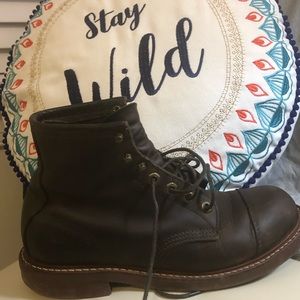 L. L. Bean leather boots. Versatile style. Rugged